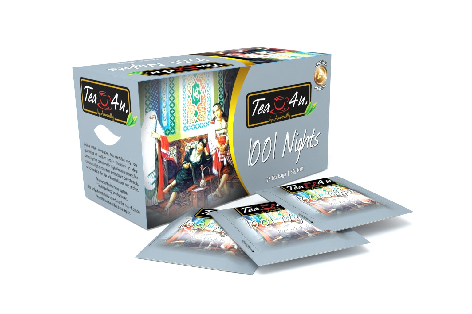 Tea4U Blended Black & Green Tea Bags