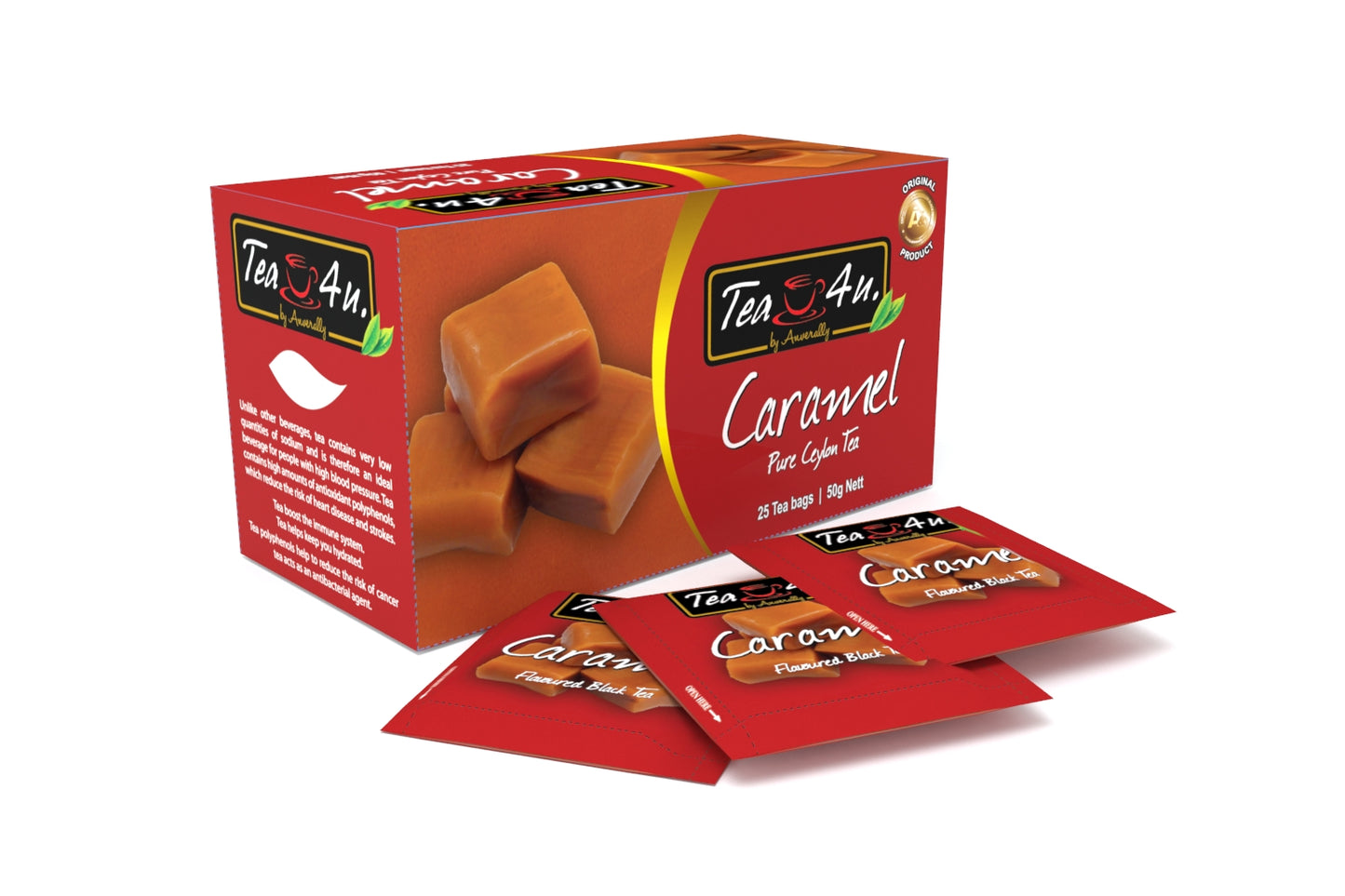 Tea4U Caramel Black Tea Bags