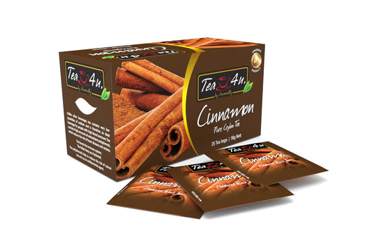 Tea4U Cinnamon Black Tea Bags