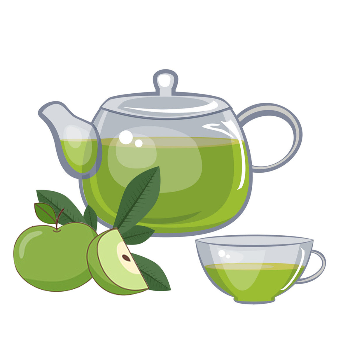 Flavored Moringa Oleifera Energy Tea - Apple