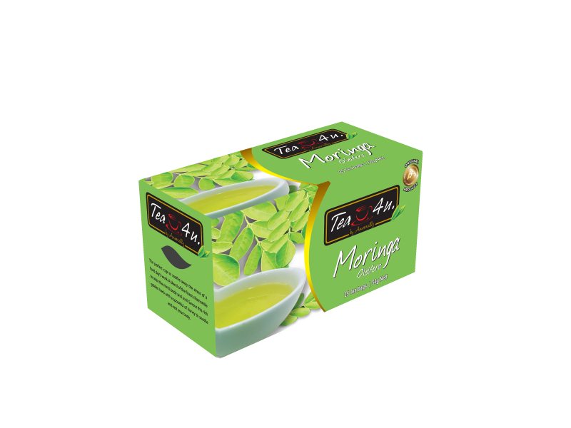 Artistic representation of Tea4U Moringa Oleifera Energy Tea