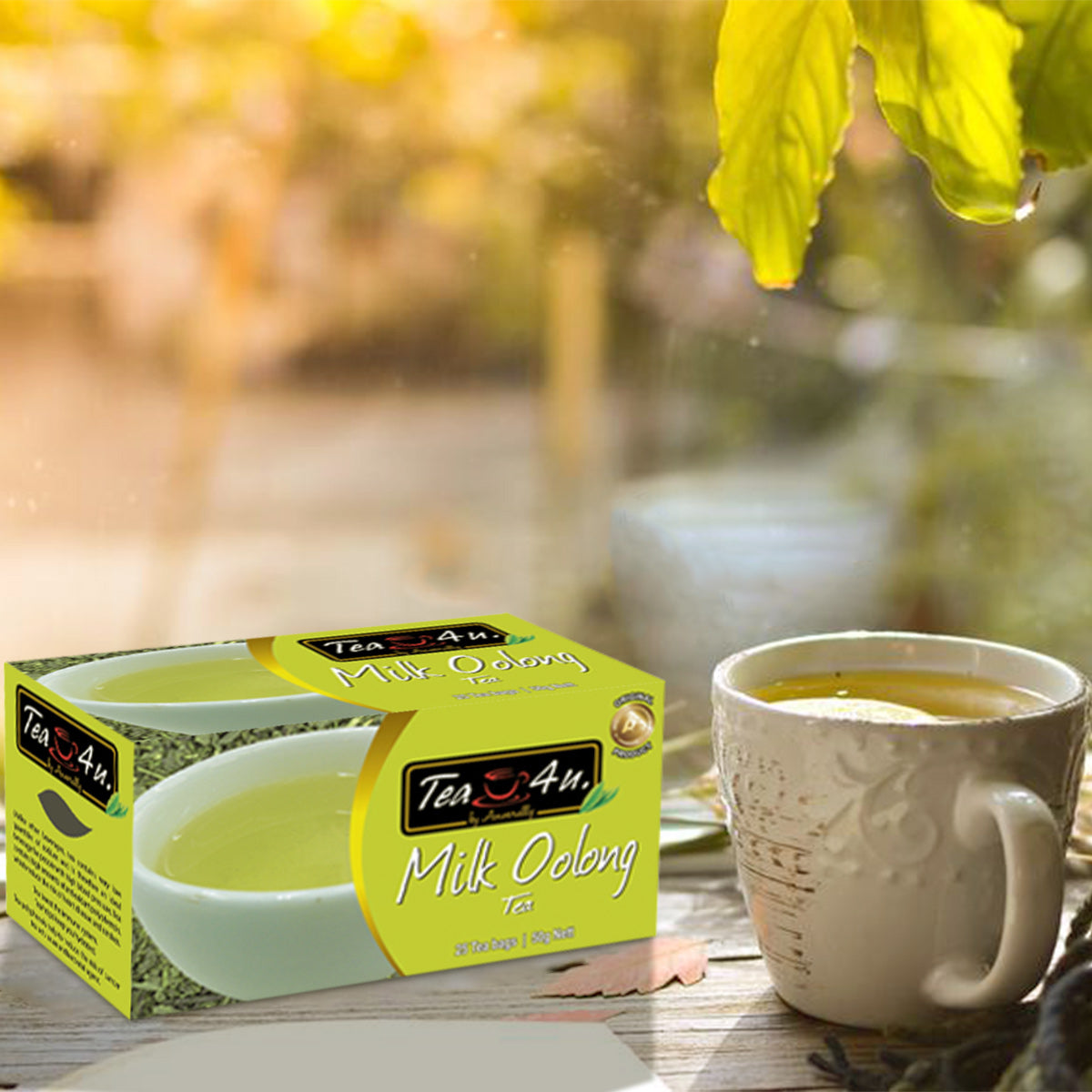 Tea4U Milk Oolong Green Tea Bags