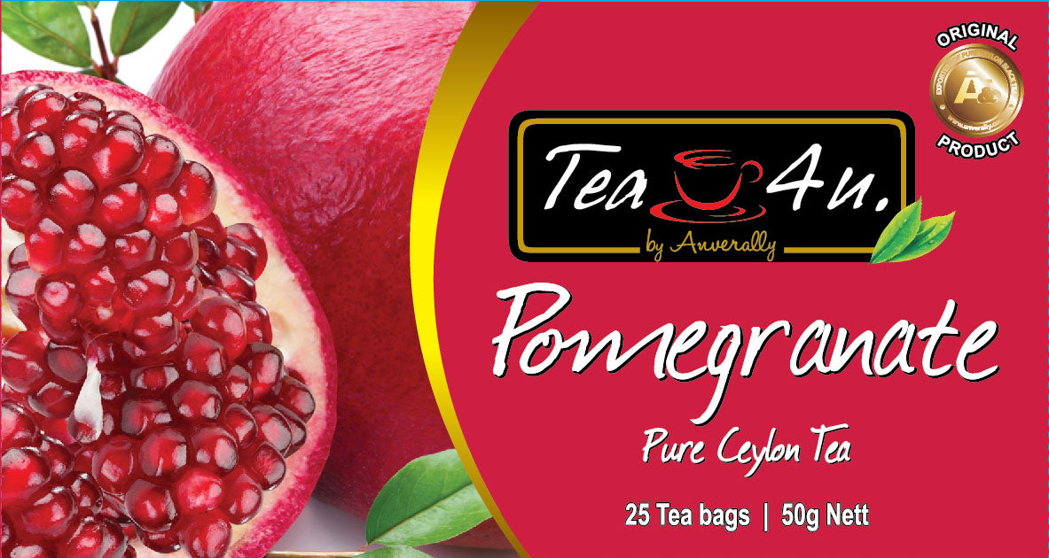 Tea4U Pomegranate Black Tea Bags