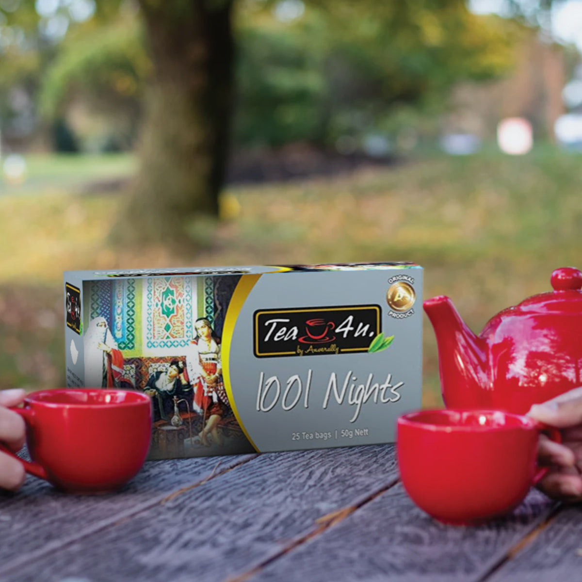 Tea4U Blended Black & Green Tea Bags