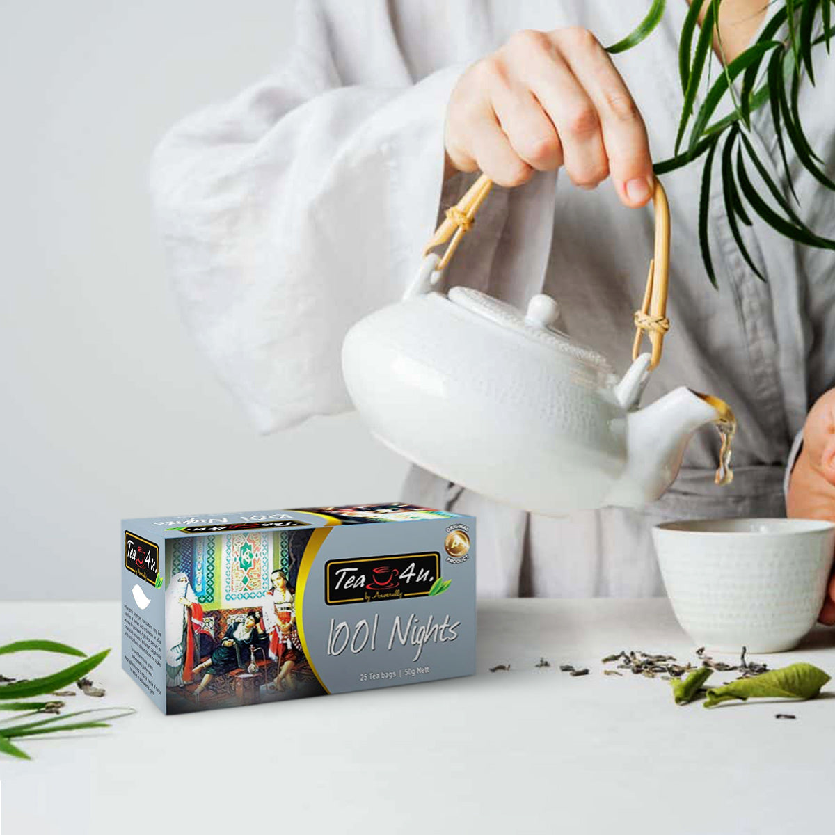 Tea4U Blended Black & Green Tea Bags