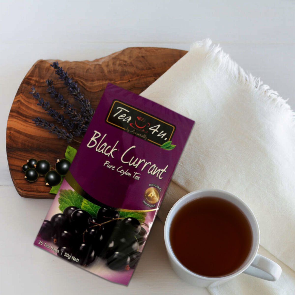 TEA4U Black Currant Black Tea