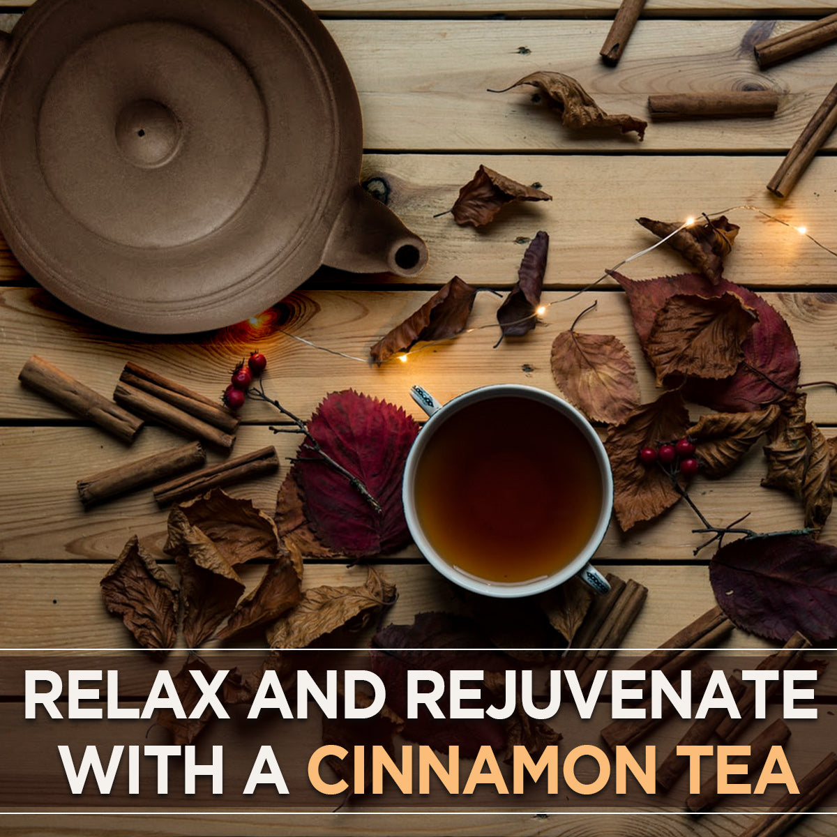 Tea4U Cinnamon Black Tea Bags