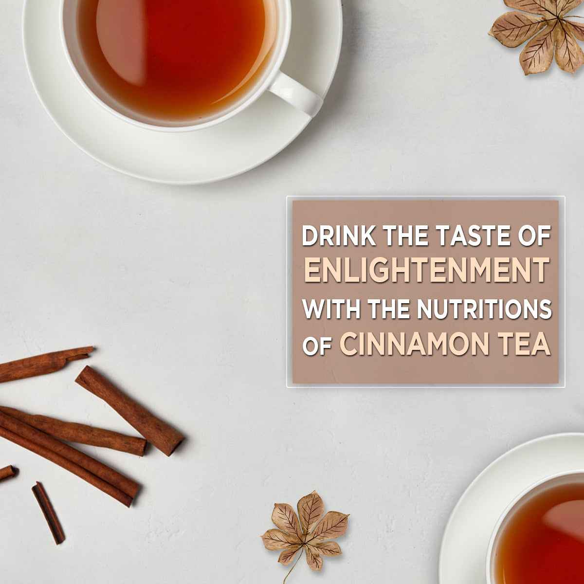 Tea4U Cinnamon Black Tea Bags