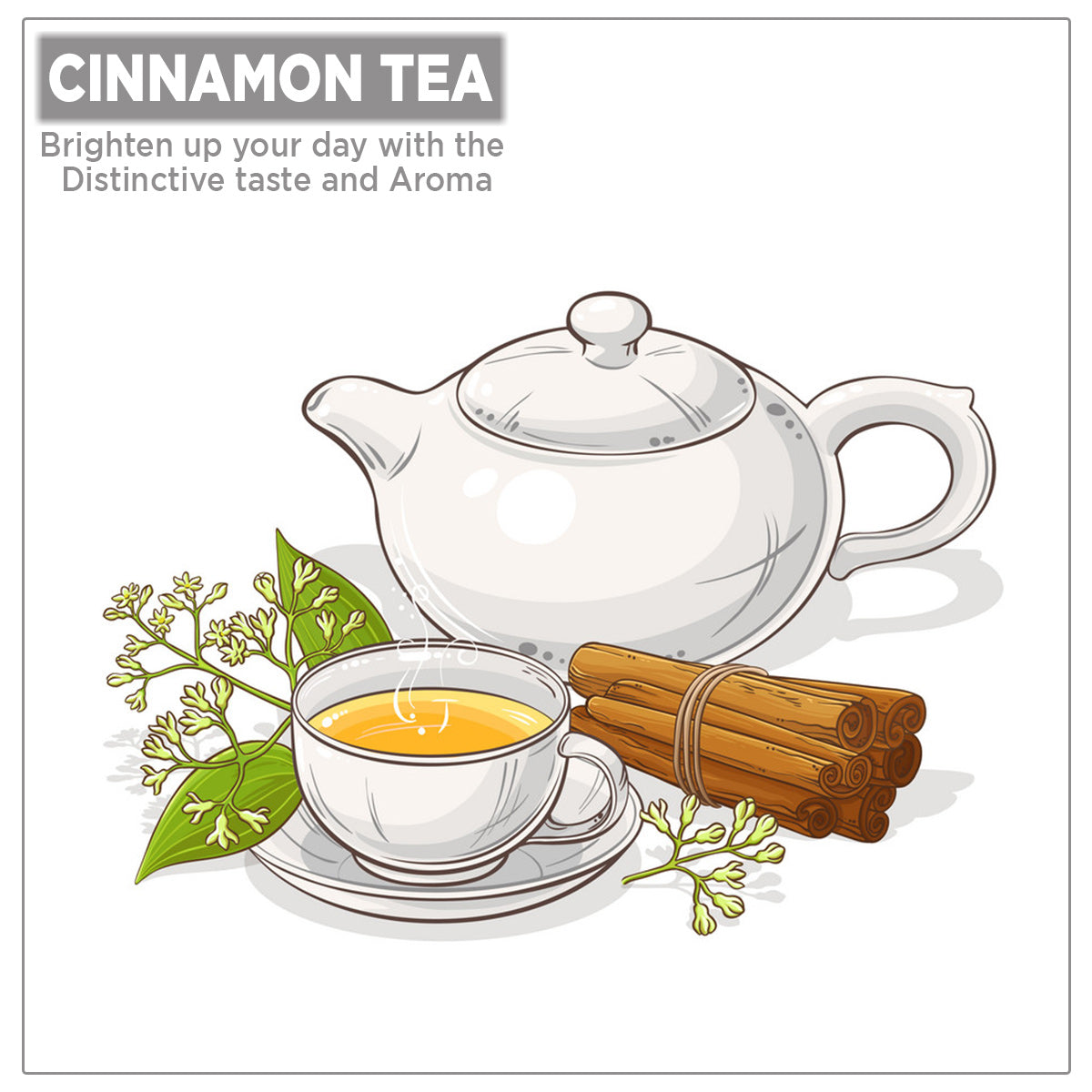 Tea4U Cinnamon Black Tea Bags