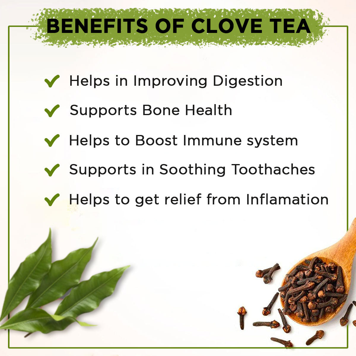 Health benefits of Tea4U Clove Flavored Black Tea