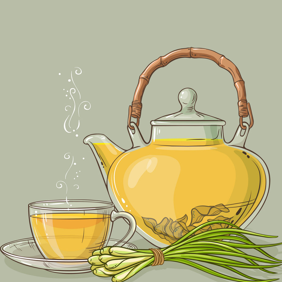 Tea4U Herbal Infusion Tea Bags - Lemongrass