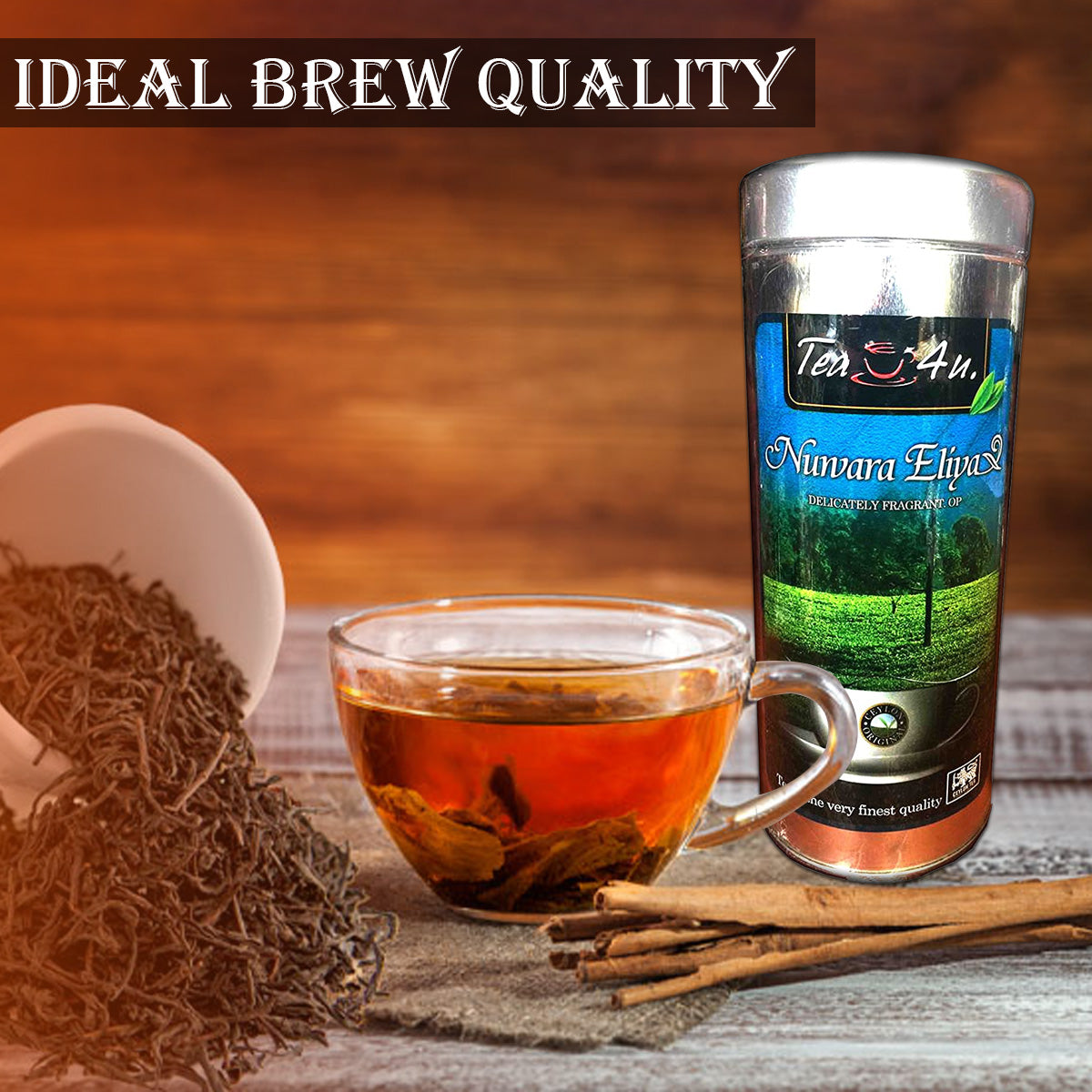 Tea4U Nuwara Eliya Single Region Loose Black Tea