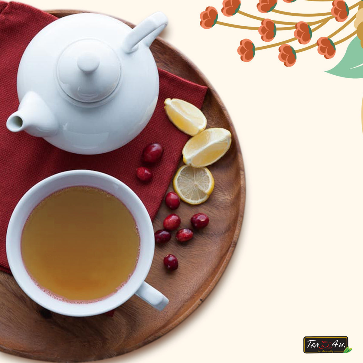 Cranberry 25 Tea Bags