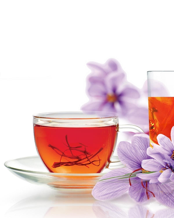Tea4U Saffron Crocus Flavored Black TeaBag Original Ceylon Sri lanka