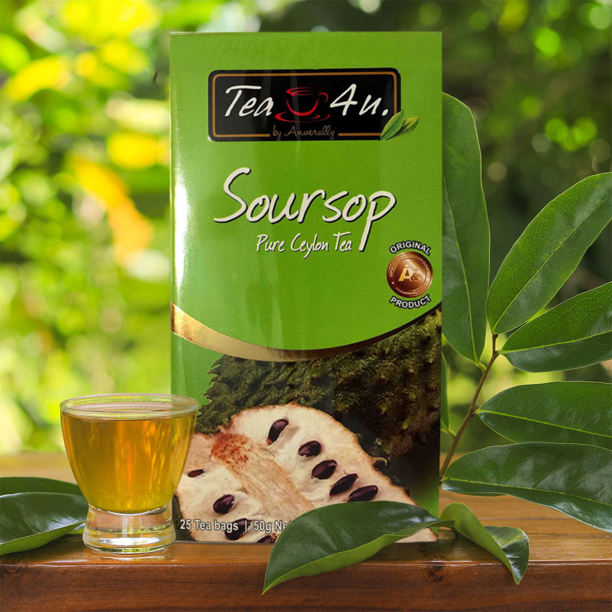 Tea4U Sour Sop Black Tea Bags