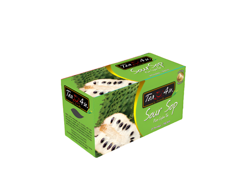 Tea4U Sour Sop Black Tea Bags