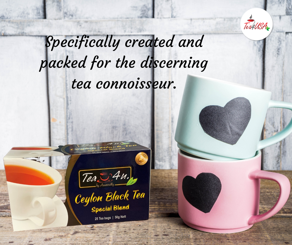 Tea4U Ceylon Black Tea Special Blend 25 Teabags