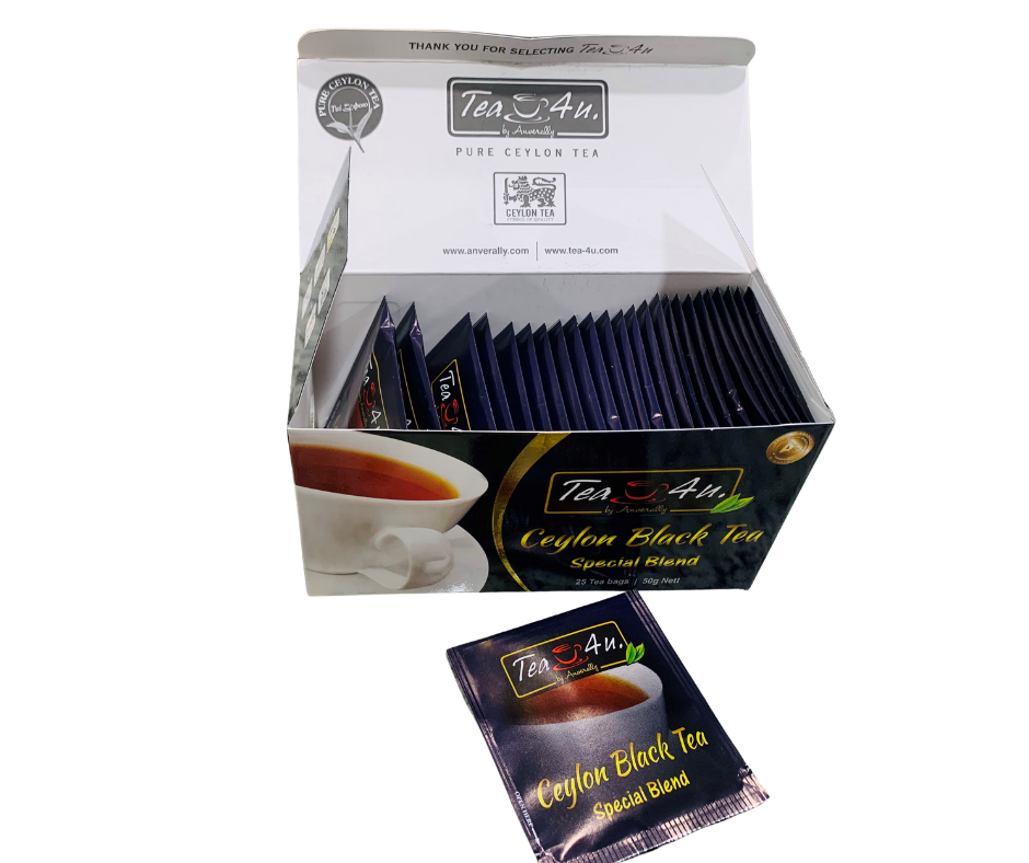 Tea4U Ceylon Black Tea Special Blend 25 Teabags