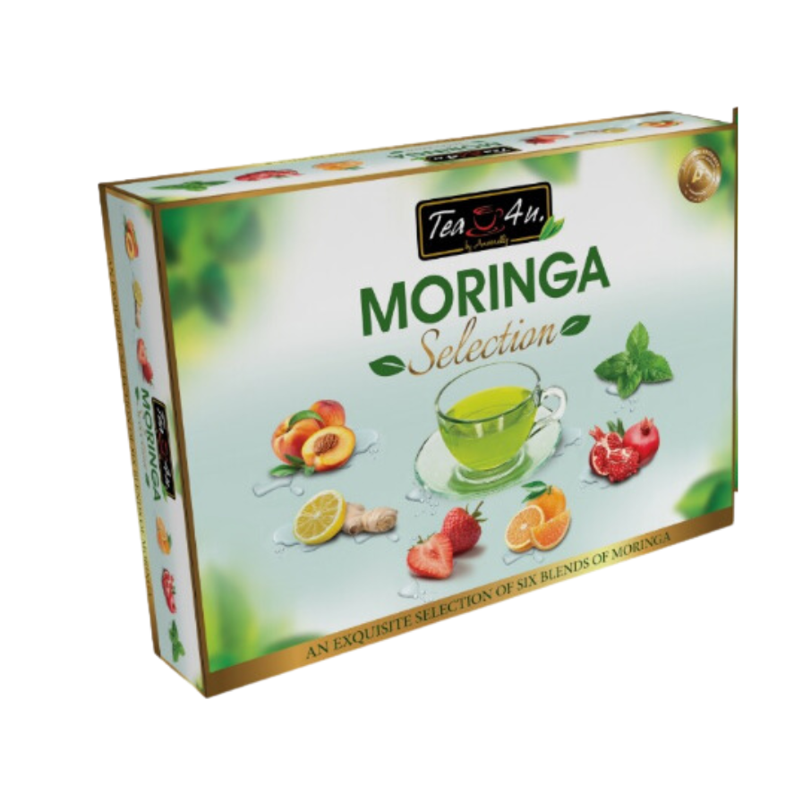 Moringa Selections An exquisite selection of six Moringa infusions 60 teabags Tea4U