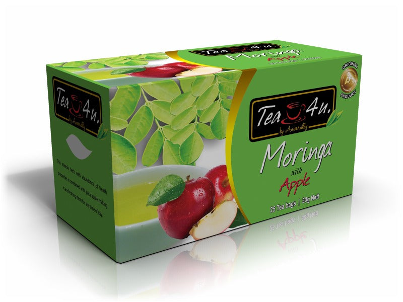 Flavored Moringa Oleifera Energy Tea - Apple