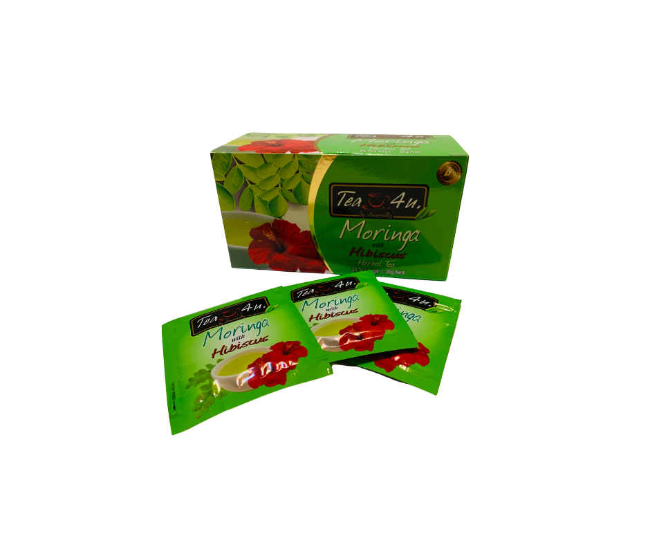 Flavored Moringa Fruity Hibiscus Tea